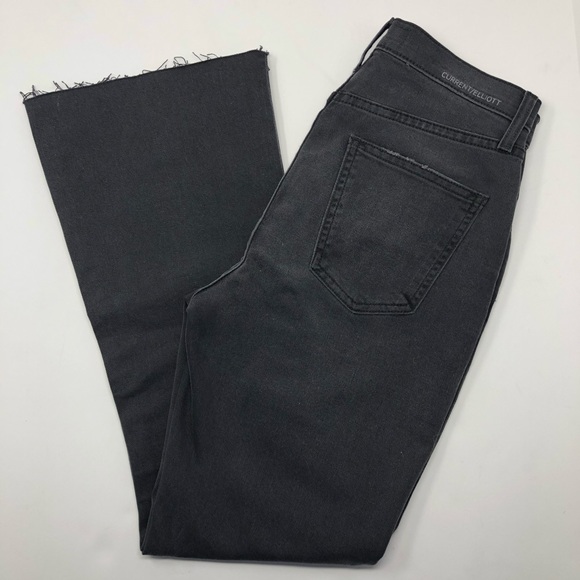 Current/Elliott Denim - Current/Elliott High Waist Kick Flare Crop 27 0572